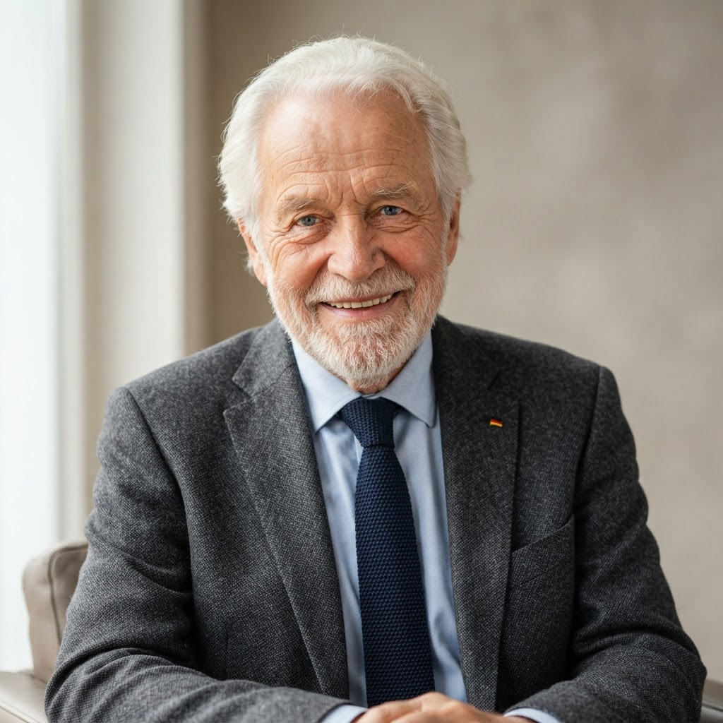 AI-gegenereerde afbeelding: Henk G., tevreden OPTIPROSTAT-klant