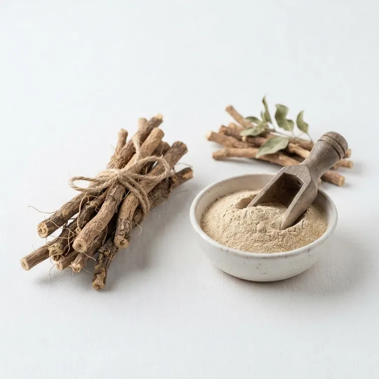 AI-gegenereerde afbeelding: Ashwagandha