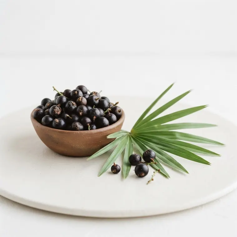 AI-gegenereerde afbeelding: Saw palmetto
