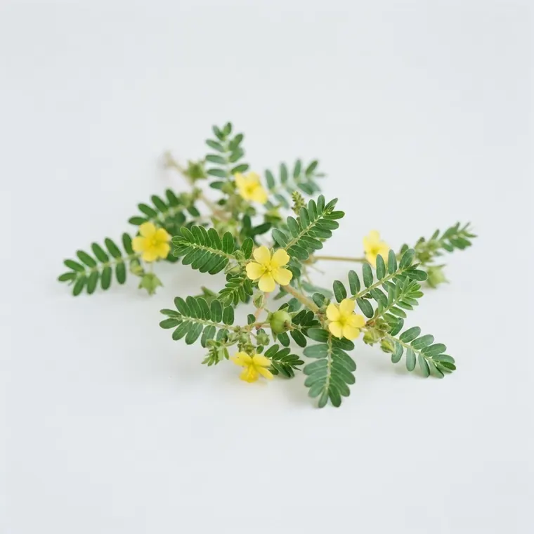 AI-gegenereerde afbeelding: Tribulus terrestris